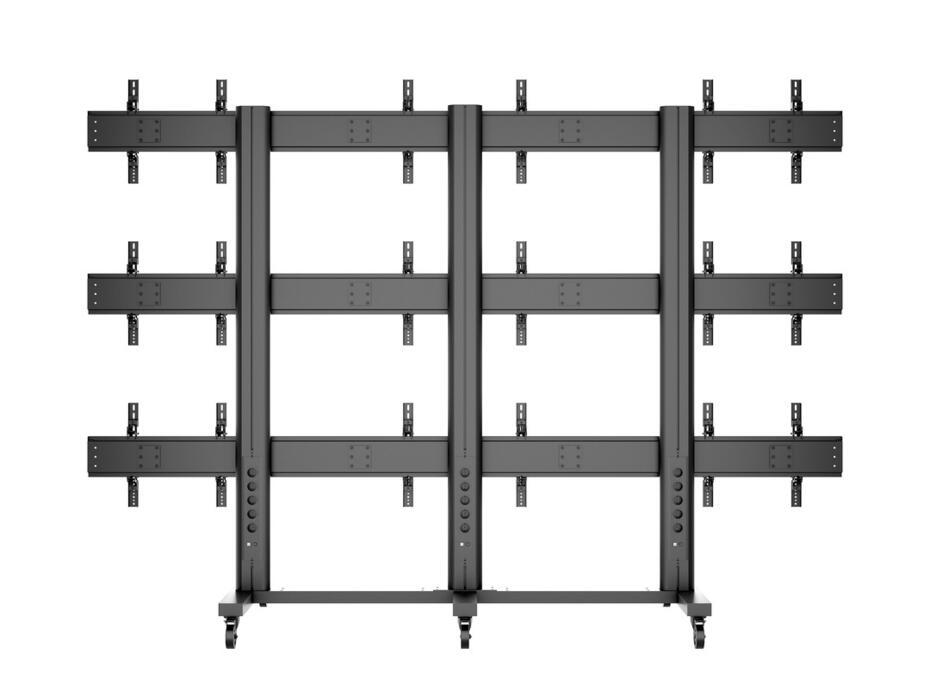 M Public Video Wall Stand 9-Screens 40-55