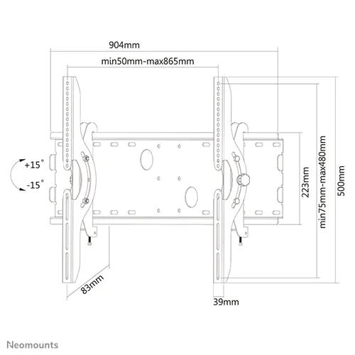 Suporte de parede TV PLASMA-W200