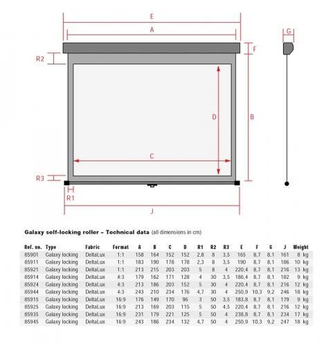 Tela Galaxy Lux Soft 4:3