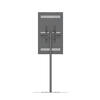 Suporte Display M Pro Series Enclosure 43 Floorbase