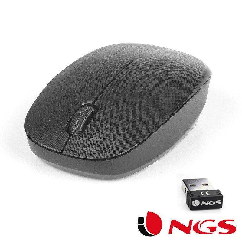 Rato Sem Fio NGS Fog Black
