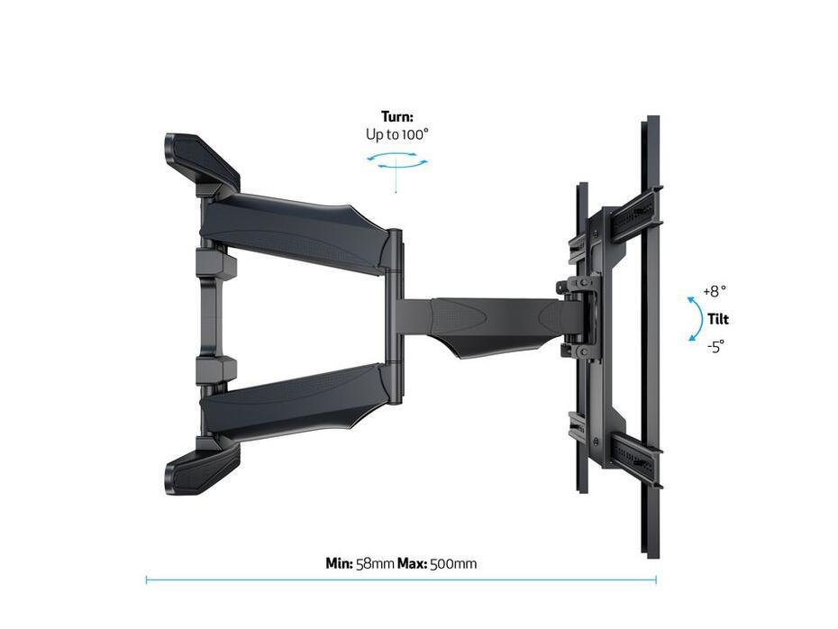 M VESA Flexarm XL Full Motion Dual