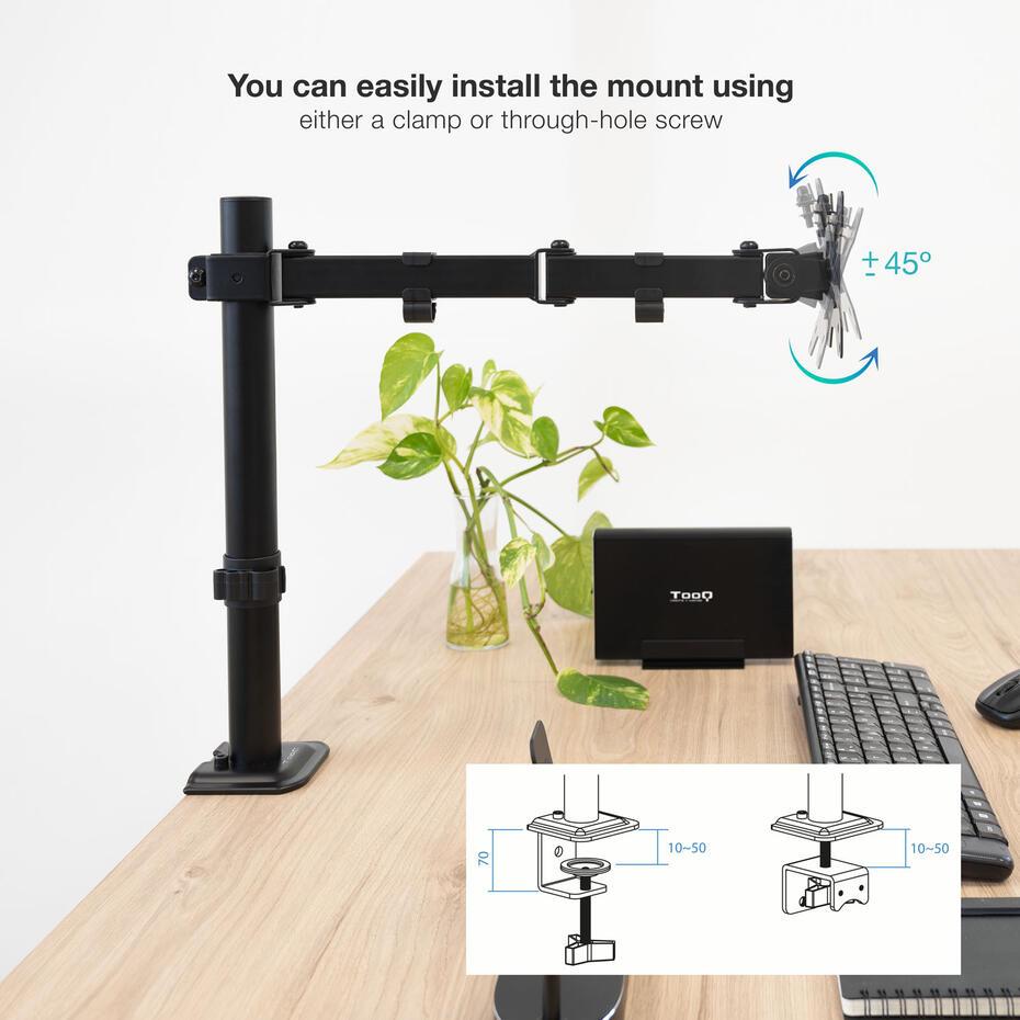 Suporte de Mesa para Ecrã de 17-32 DB1801TN-B