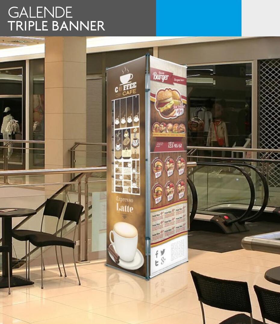 GALENDE TRIPLE BANNER
