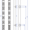 Unidade base matriz varidirecional coaxial LA3-VARI-BH