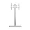 M Display Stand 180 Single Silver Floorbas
