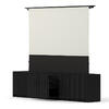 M Projection Laser TV Cabinet 84 Black