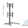 M Display Stand 180 Dual Vertical Black