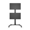 M Display Stand 180 Dual Vertical Black