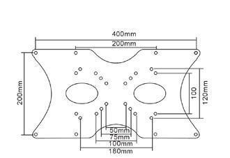 Adaptador Vesa Plate