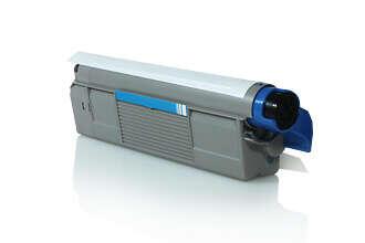 Oki C712 Toner Azul Compatível