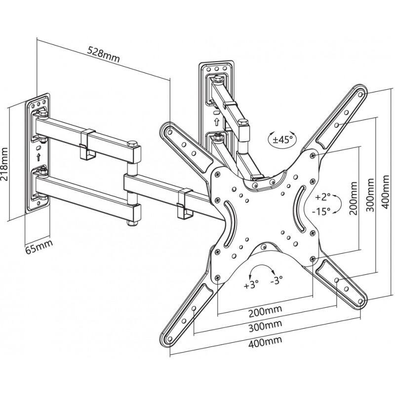 Suporte de Parede TV Flexo 55-4040TC