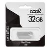 Pen Drive USB x32 GB 2,0 COOL Metal Chave Prata