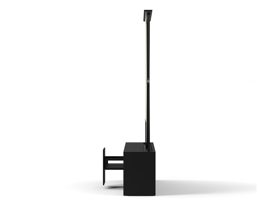 M Projection Laser TV Cabinet 118 ALR Black