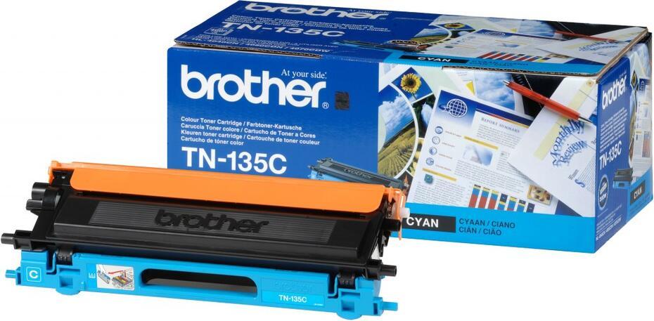 Brother TN135C Toner Azul Original