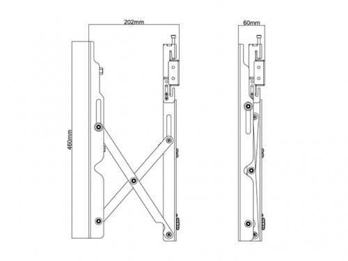 Suporte Plano Video Wall 60-6040