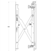 M Public Video Wall Mount Push HD