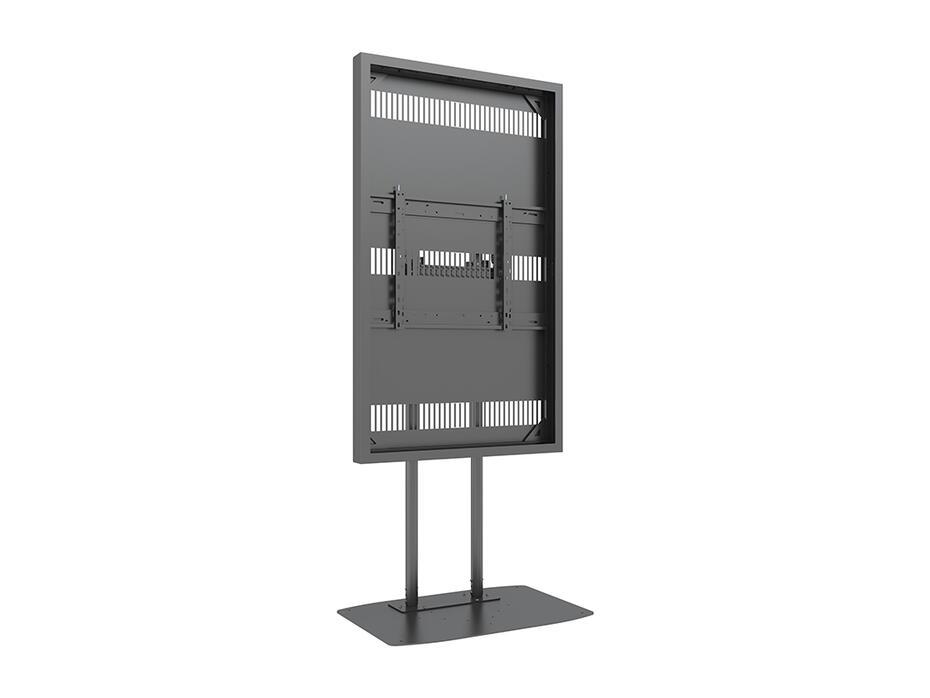 Suporte Display M Pro Series Enclosure 65 Floorbase Dual Pole