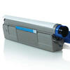 Oki C712 Toner Azul Compatível