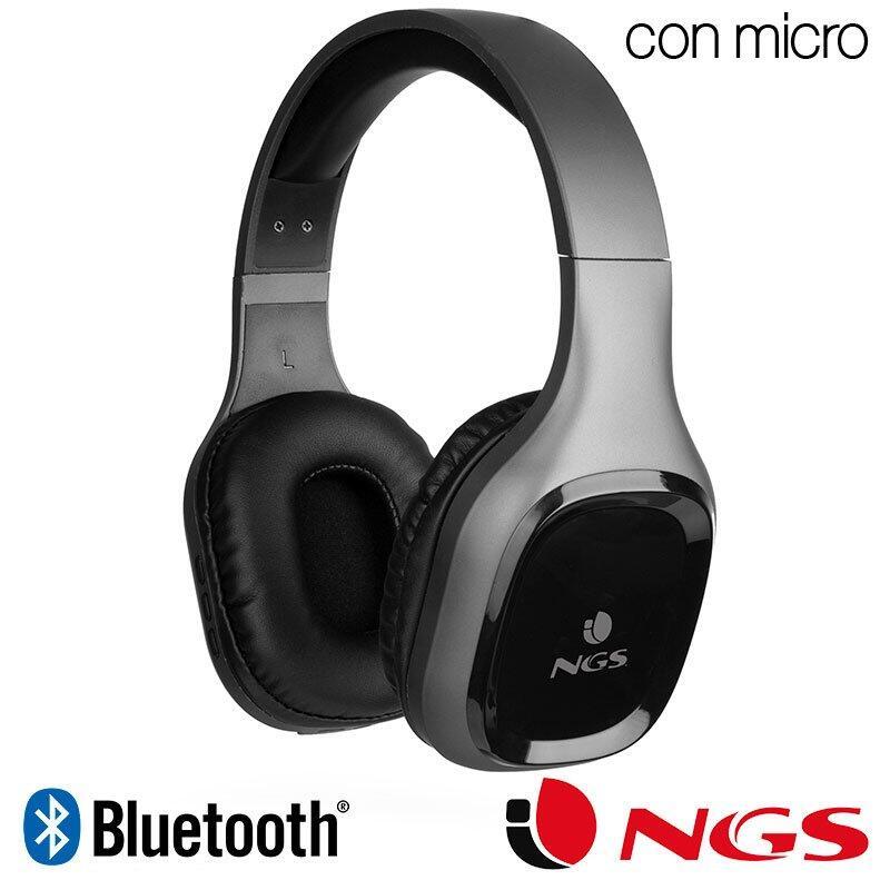 Auscultadores Bluetooth NGS Artica Sloth Grey