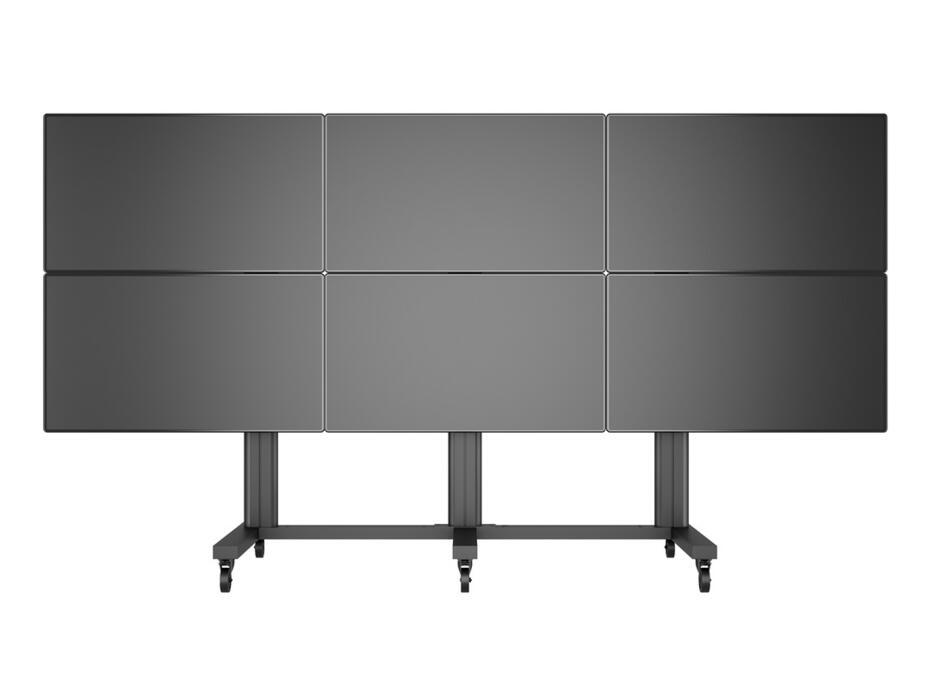 M Public Video Wall Stand 6-Screens 40-55