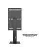 Suporte Display M Pro Series Enclosure 65 Kiosk Black