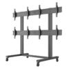 M Public Video Wall Stand 4-Screens 40-55