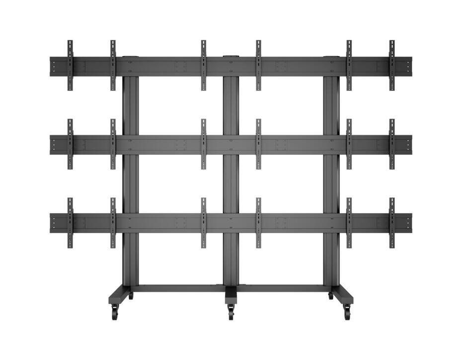 M Public Video Wall Stand 9-Screens 40-55