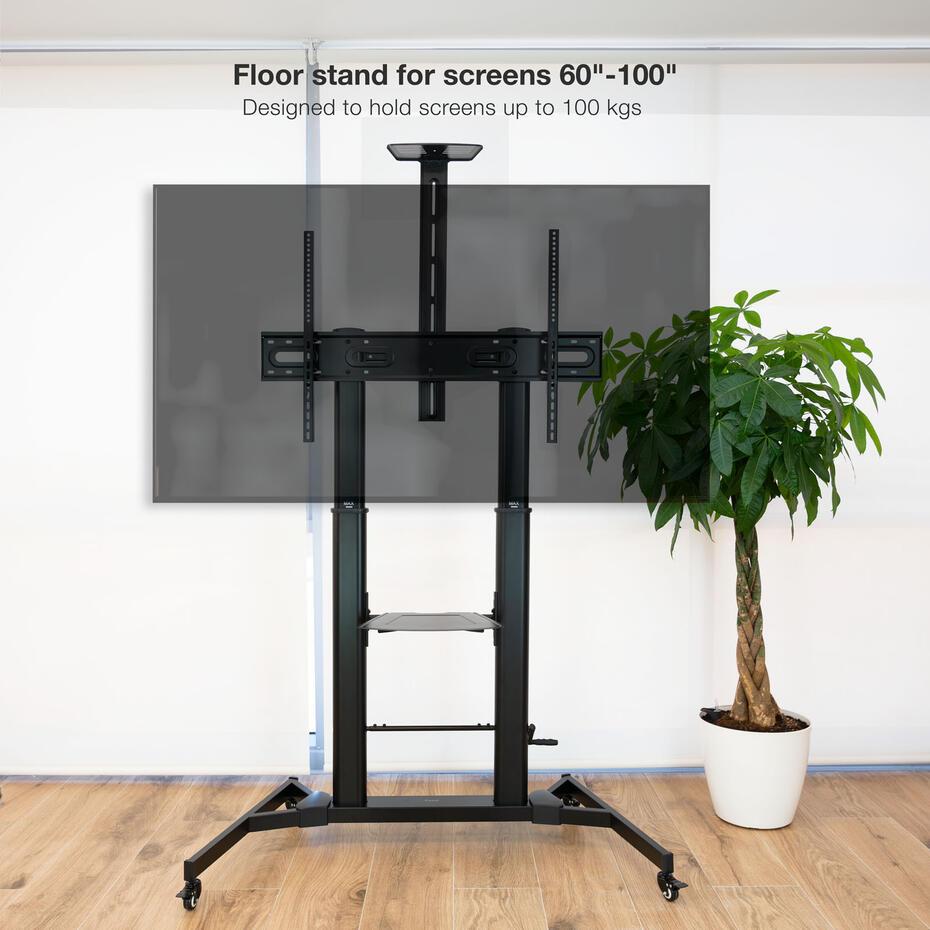Suporte de Chão Zeus para TV 60-100
