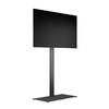 M Public Display Stand 210 HD Single Black Floorbase