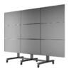 M Public Video Wall Stand 9-Screens 40-55