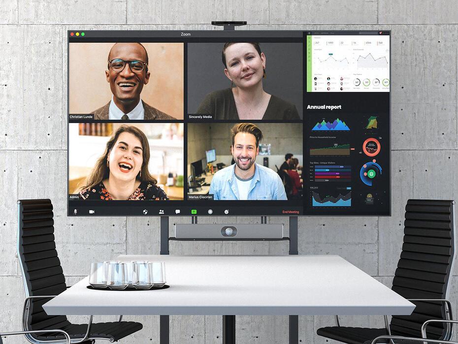 Suporte Motorizado M Floorbase XL 150Kg Black