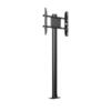 M Display Stand 180 Single Black Floormount