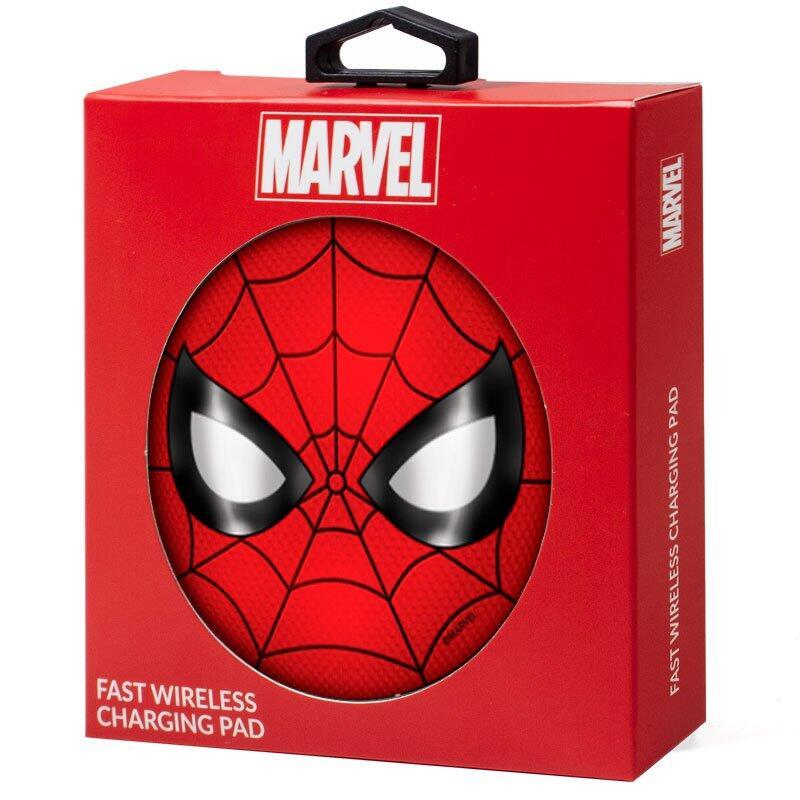 Carregador Smartphones Qi Wireless Marvel Spider-Man (Fast Charge)