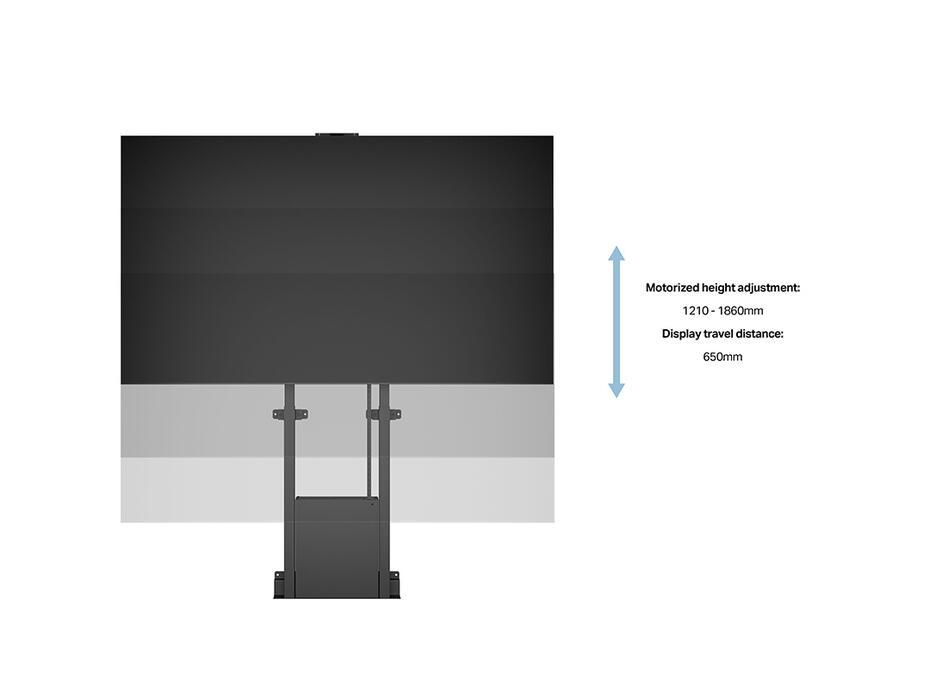 Suporte Motorizado M Wallstand 120kg