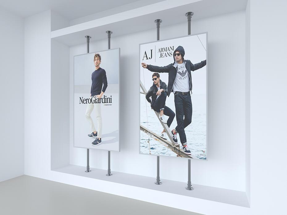 Suporte de chão ao teto Pro MBFC2P1UPHD