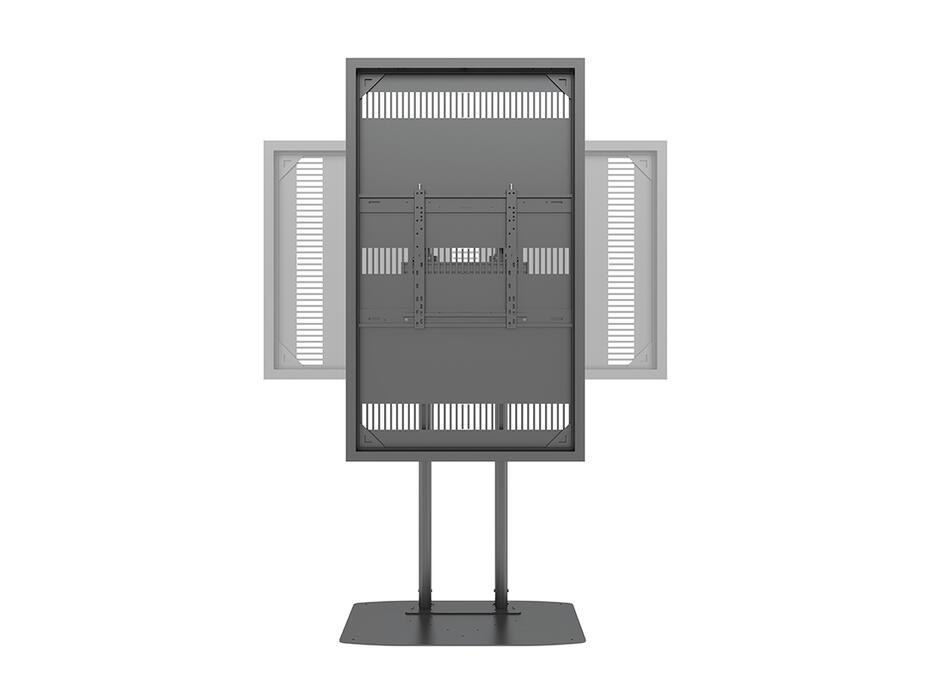 Suporte Display M Pro Series Enclosure 65 Floorbase Dual Pole