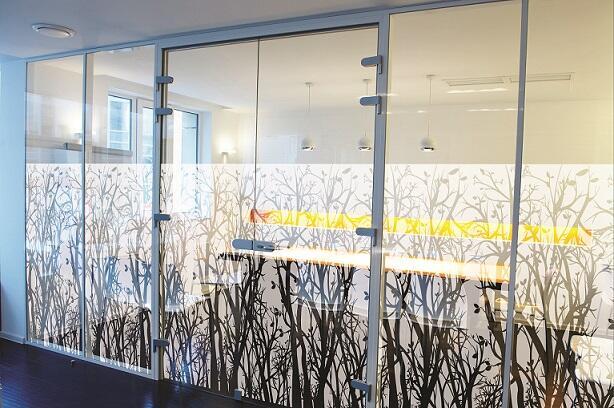 Película decorativa Floral