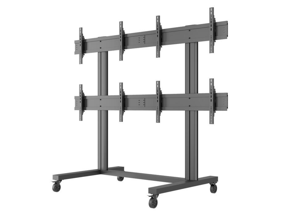 M Public Video Wall Stand 4-Screens 40-55