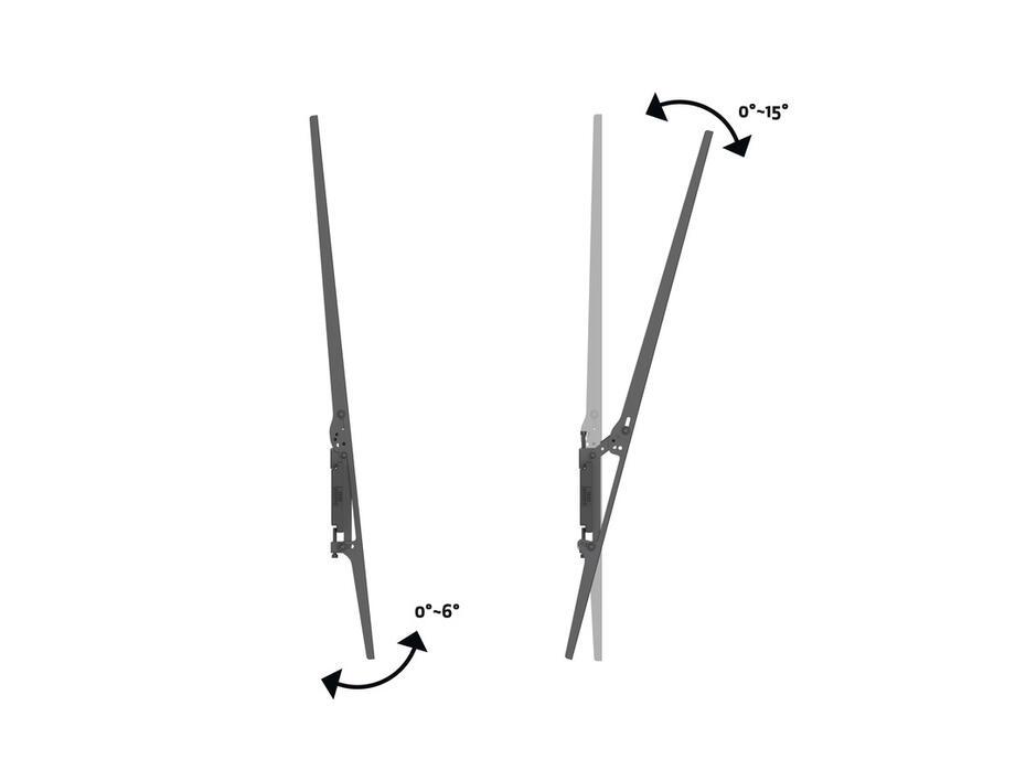 Suporte de teto Pro MBC1UP 400x900