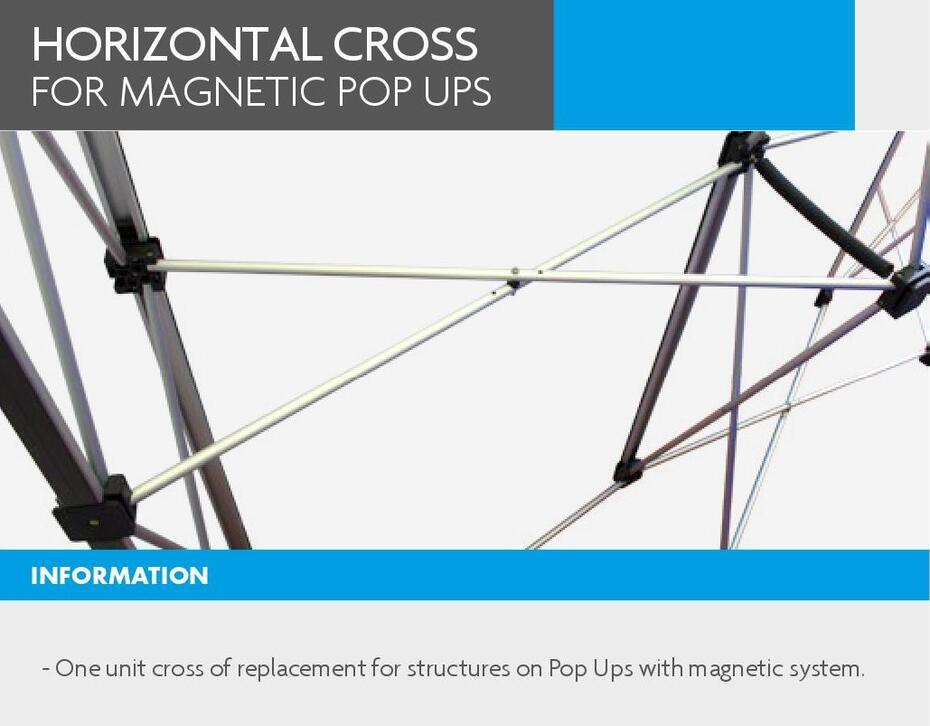 Cruz Horizontal para Pop Magnético 