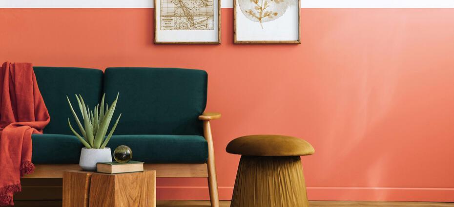 Vinil Design de interiores NE53 Peach Light