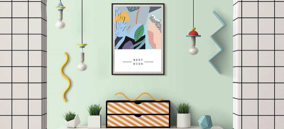 Vinil Design de interiores NE54 Clean Mint