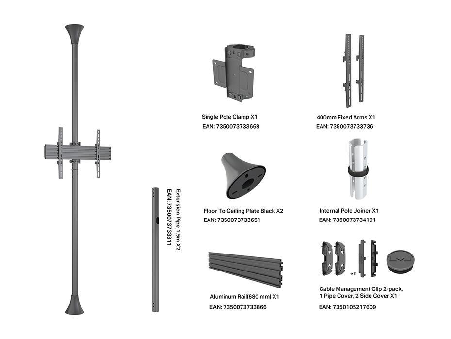 Suporte de chão ao teto Pro MBFC1U