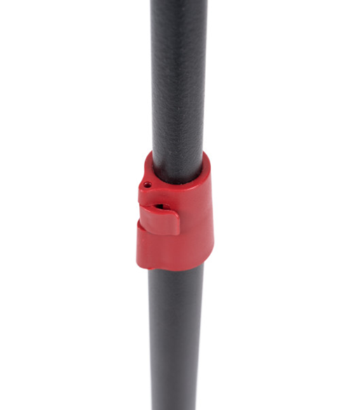 Expositor de Pé Octogonal Vermelho