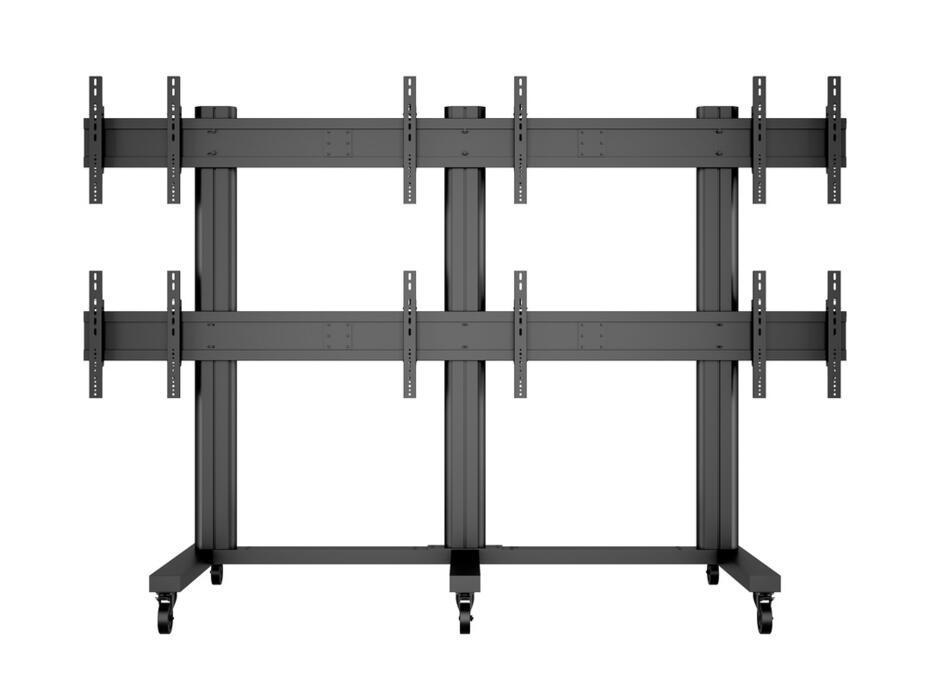 M Public Video Wall Stand 6-Screens 40-55