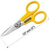 Tesoura Olfa Stainless Steel Serrated 127 mm
