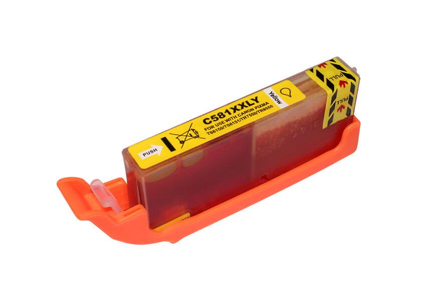 Canon CLI581XL Amarelo Compatível