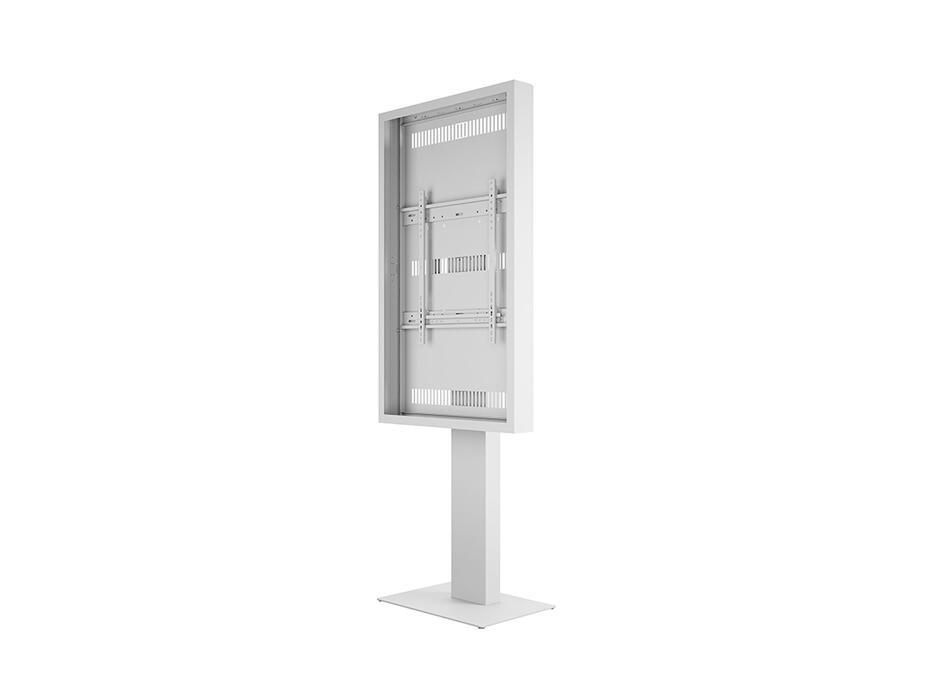 Suporte Display M Pro Series Enclosure 65 Kiosk Alto Brilho White