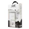 Carregador Tipo-C Universal 3A COOL Kit 2 em 1 Branco